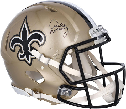 Archie Manning New Orleans Saints Autographed Riddell Speed Authentic Helmet
