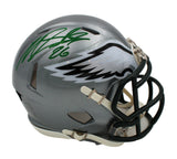 Miles Sanders Signed Philadelphia Eagles Speed Flash NFL Mini Helmet