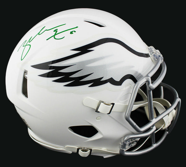 Zach Ertz Signed Philadelphia Eagles Speed Authentic White Matte NFL Helmet
