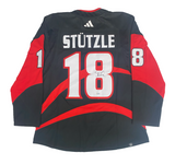 TIM STUTZLE Autographed Senators 2022-23 Reverse Retro Authentic Jersey FANATICS