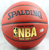 Shaquille O'Neal Signed Official NBA Spalding Basketball - Beckett Auth *Gold