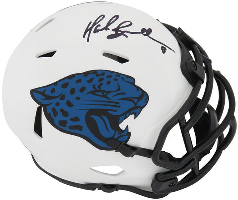 Mark Brunell Signed Jaguars Lunar Eclipse Riddell Speed Mini Helmet - (SS COA)