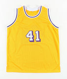 Glen Rice Signed Los Angeles Lakers Yellow Home Jersey (Beckett Hologram)