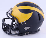 Hassan Haskins Signed Michigan Wolverines Mini-Helmet (JSA) Tennessee Titans RB