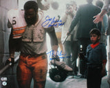Joe Greene Tom Okon Signed 16x20 Steelers Coke Photo w/Hey Kid-Beckett W Holo