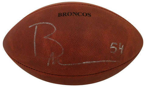 Brandon Marshall Signed Denver Broncos Team Issued Official Football BAS 28395
