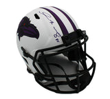 Derrick Mason Signed Baltimore Ravens Speed Full Size Lunar NFL Helmet