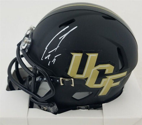 Scott Frost Signed UCF Golden Knights Speed Black Mini Helmet (Beckett COA)