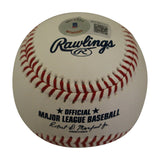 Andre Dawson Autographed Chicago Cubs OML Baseball HOF Beckett 35395