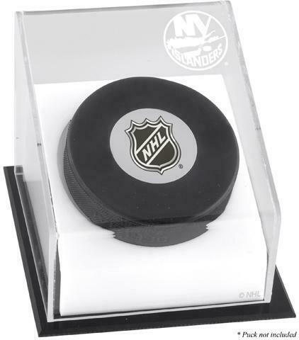 New York Islanders Puck Logo Display Case - Fanatics