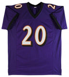Ed Reed Signed Baltimore Ravens Jersey (Beckett) Super Bowl XLVII Champion D.B.