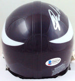 Jared Allen Autographed Minnesota Vikings 61-79 Mini Helmet- Beckett *Silver