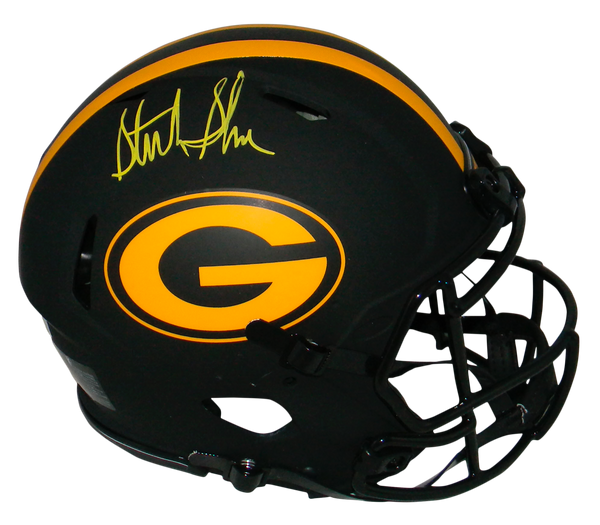 STERLING SHARPE AUTOGRAPHED GREEN BAY PACKERS AUTHENTIC ECLIPSE HELMET BECKETT