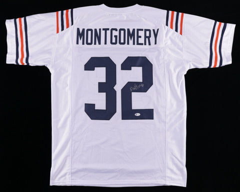 David Montgomery Signed Chicago Bears Jersey (Beckett COA) Iowa State R.B.