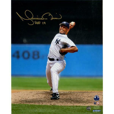 MARIANO RIVERA Autographed Yankees "HOF 2019" 8" x 10" Photograph STEINER