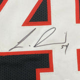 FRAMED Autographed/Signed LAVONTE DAVID 33x42 Tampa Bay Black Jersey JSA COA