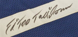 Ed "Too Tall" Jones Signed Cowboy Throwback Jersey (JSA COA) Dallas 3xProBowl DE