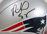 Richard Seymour Autographed NE Patriots Mini Helmet- Beckett W *Black