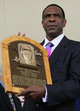 Andre Dawson Signed OML Hall of Fame Logo Baseball Inscribed "HOF 2010" JSA COA