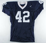 Lenny Moore Signed Penn State Nittany Lions Jersey Inscribed "#42/24" (JSA Holo)
