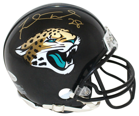 Fred Taylor Autographed/Signed Jacksonville Jaguars Mini Helmet BAS 31373