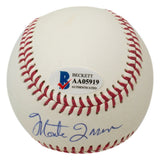 Willie Mays Monte Irvin Dual Signed Giants Baseball BAS LOA AA05919