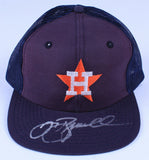 Jeff Bagwell Signed Houston Astros Hat (JSA COA) 1994 N.L. MVP / HOF 2017 / 1.B.