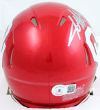 Adrian Peterson Autographed Oklahoma Sooners Speed Mini Helmet-Beckett W Holo