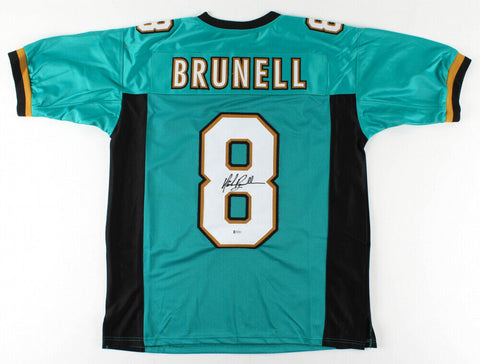 Mark Brunell Signed Jacksonville Jaguars Jersey (Beckett COA) 3xPro Bowl Q.B.