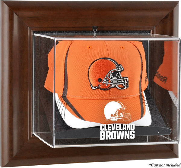 Cleveland Browns Framed Baseball Cap Case - Brown - Fanatics