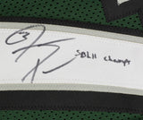 Jason Peters Signed Custom Green Pro Style Football Jersey SB LII Champs BAS