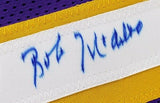 Bob McAdoo Signed Los Angeles Lakers Jersey (JSA COA) NBA Hall of Fame 2000