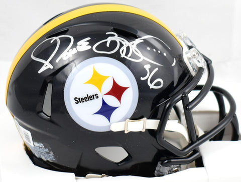 Jerome Bettis Autographed Pittsburgh Steelers Speed Mini Helmet- BA W Hologram