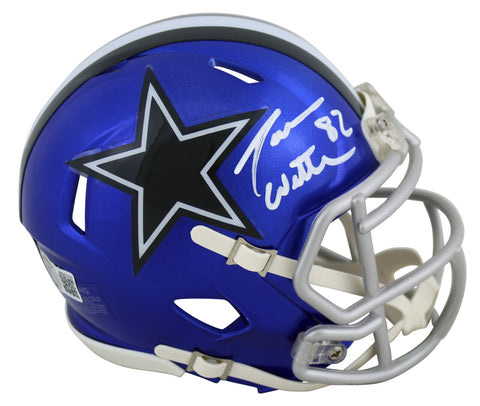 Cowboys Jason Witten Authentic Signed Flash Speed Mini Helmet BAS Witnessed