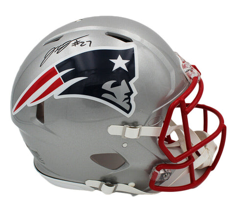 JC Jackson Signed New England Patriots Speed Authentic NFL Helmet