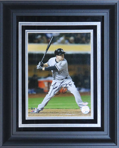 Todd Frazier Signed & Framed Chicago White Sox Batting Action 8x10 Photo -SS COA