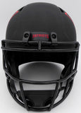 Mac Jones Auto Patriots Eclipse Full Size Helmet (Light Auto) Beckett WS86054
