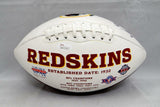 Gus Frerotte Autographed Washington Redskins Logo Football- JSA Witnessed Auth