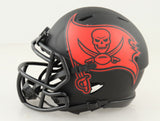 Mike Alstott Signed Tampa Bay Buccaneers Eclipse Mini Helmet (Beckett COA)