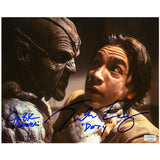 Jonathan Breck, Justin Long Autographed Jeepers Creepers 8x10 Close Up Photo
