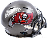 Warren Sapp Autographed Buccaneers 97-13 Speed Mini Helmet w/HOF-Beckett W Holo