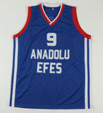 Dario Saric Signed Anadolu Efes Turkish League Jersey (Savage Sports COA) 76ers