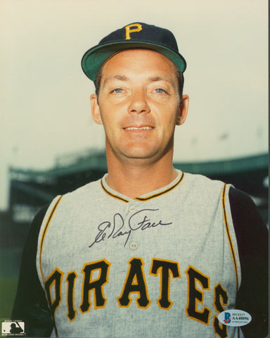 Pirates Elroy Face Authentic Signed 8x10 Photo Autographed BAS #AA48096