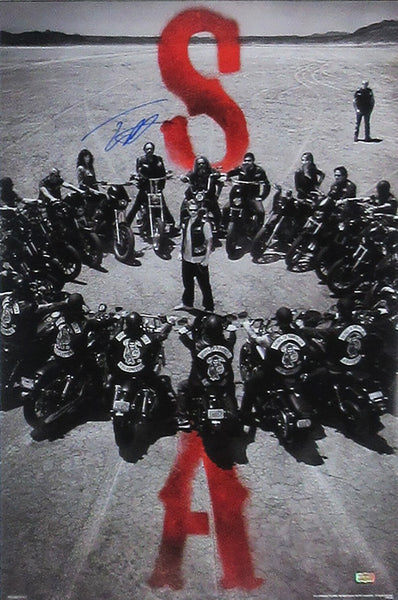 Tommy Flanagan Signed Sons Of Anarchy Circle of Bikes 36x24 Poster