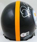 Jerome Bettis Autographed Pittsburgh Steelers Mini Helmet - Beckett W Hologram