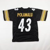 Troy Polamalu Signed Pittsburgh Steelers Jersey (JSA COA) 8xPro Bowl Def. Back
