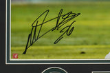 Miles Sanders Signed Framed Philadelphia Eagles 16x20 Photo JSA ITP