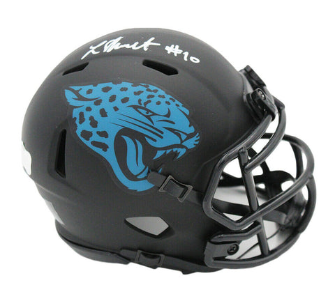 Laviska Shenault Signed Jacksonville Jaguars Speed Eclipse NFL Mini Helmet
