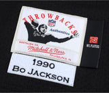 Bo Jackson Oakland Raiders Signed Black Mitchell & Ness Authentic Jersey