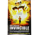 Dick Vermeil Signed Philadelphia Eagles Unframed Invincible Movie Poster w - Ins